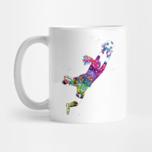 Soccer Player Girl Goalie Mug